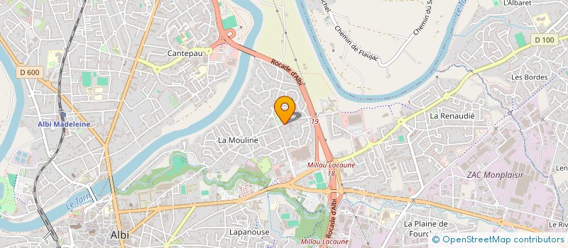 localisation de l'entreprise MADAME CLARA GEROMIN  LE SEQUESTRE