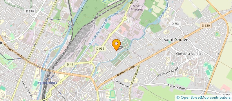 localisation de l'entreprise MADAME CLARA GLORIEUX  VALENCIENNES