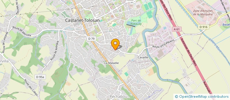localisation de l'entreprise MADAME CLARA GOBERT à CASTANET-TOLOSAN