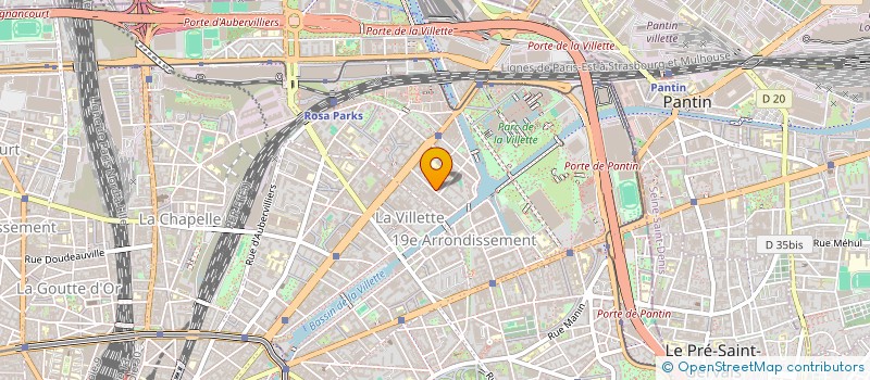 localisation de l'entreprise MADAME CLARA GRANGE  PARIS