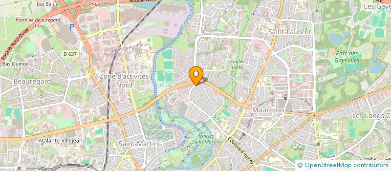 localisation de l'entreprise MADAME CLARA GRIBIUS  RENNES