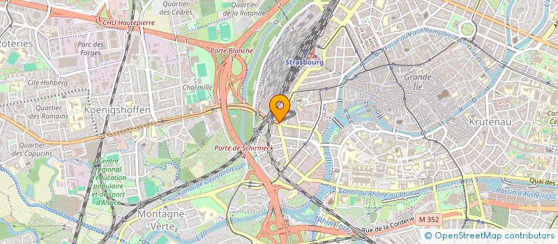 localisation de l'entreprise MADAME CLARA GRIGNOLO à STRASBOURG