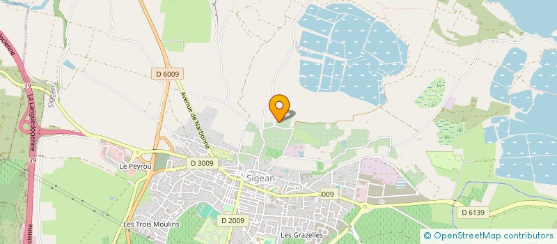 localisation de l'entreprise MADAME CLARA GRUBER  SIGEAN