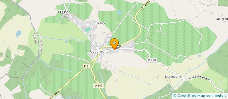 localisation de l'entreprise MADAME CLARA GUIBERT  AGEN