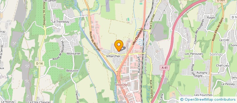 localisation de l'entreprise MADAME CLARA GUICHERD-CALLIN  GAN