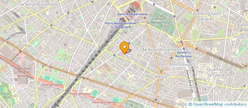 localisation de l'entreprise MADAME CLARA GUILLON  PARIS