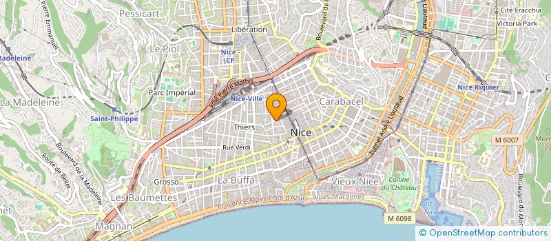 localisation de l'entreprise MADAME CLARA HANOUNE à NICE