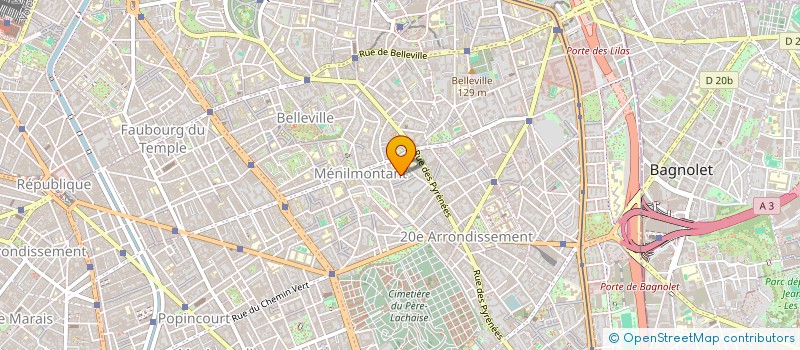 localisation de l'entreprise MADAME CLARA HARBADI  PARIS