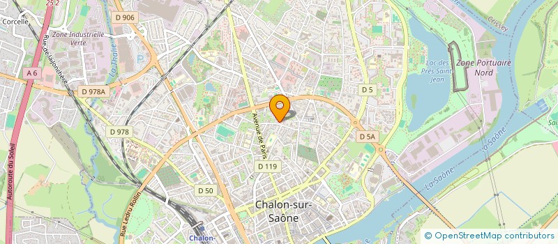 localisation de l'entreprise MADAME CLARA HIDRI  CHALON-SUR-SAONE