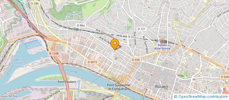 localisation de l'entreprise MADAME CLARA HOUAS  ROUEN