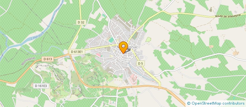 localisation de l'entreprise MADAME CLARA IGLESIAS  MONTAGNAC