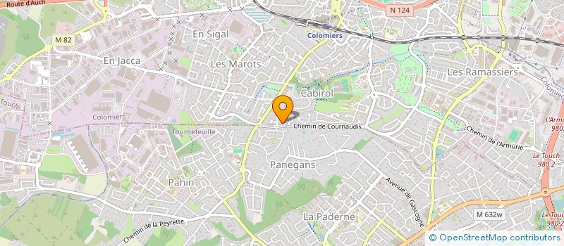 localisation de l'entreprise MADAME CLARA IMART à COLOMIERS
