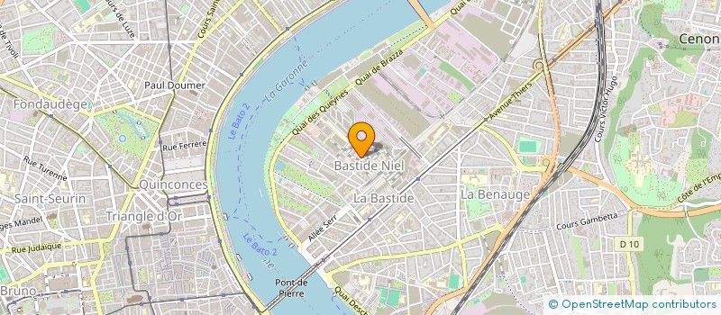 localisation de l'entreprise MADAME CLARA JONGH  BORDEAUX