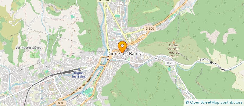 localisation de l'entreprise MADAME CLARA JOULIANOS à DIGNE-LES-BAINS