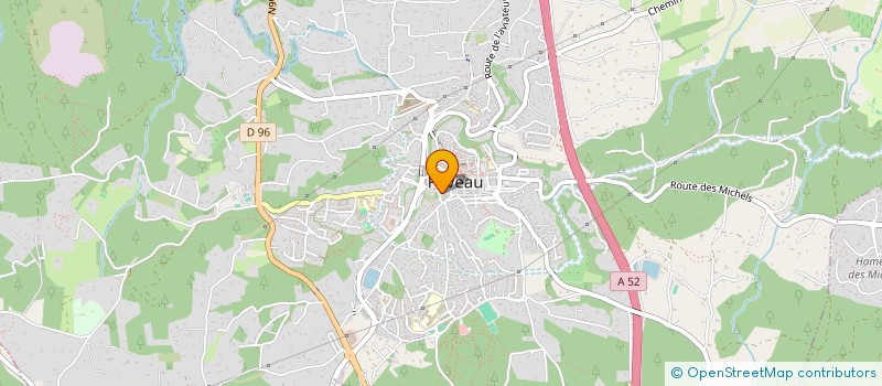 localisation de l'entreprise MADAME CLARA JOURDAN  FUVEAU