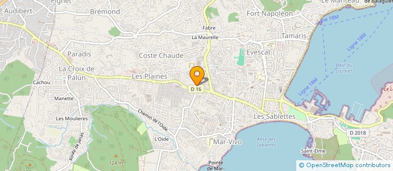 localisation de l'entreprise MADAME CLARA JUAN--PARIS à LA SEYNE-SUR-MER