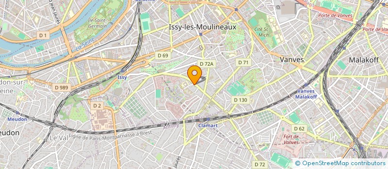 localisation de l'entreprise MADAME CLARA JUNOT à ISSY-LES-MOULINEAUX