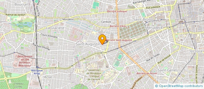 localisation de l'entreprise MADAME CLARA LABOURDETTE  BORDEAUX