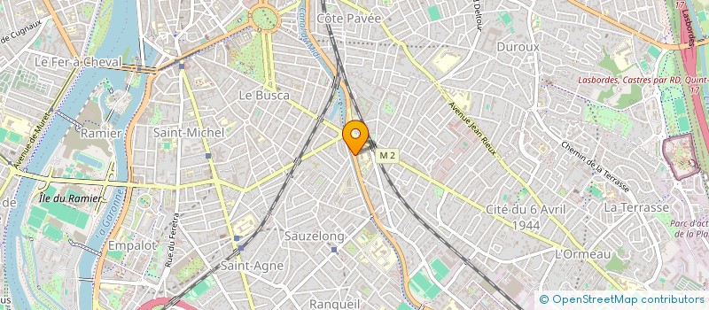 localisation de l'entreprise MADAME CLARA LAFUSTE à TOULOUSE
