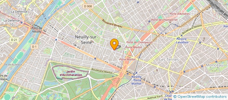 localisation de l'entreprise MADAME CLARA LAHMANI à NEUILLY-SUR-SEINE
