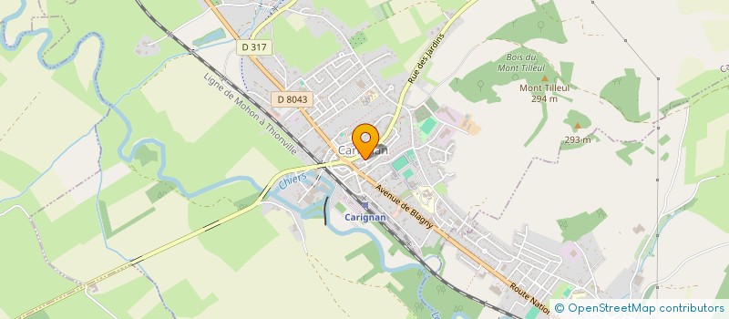 localisation de l'entreprise MADAME CLARA LAMBERT  CARIGNAN