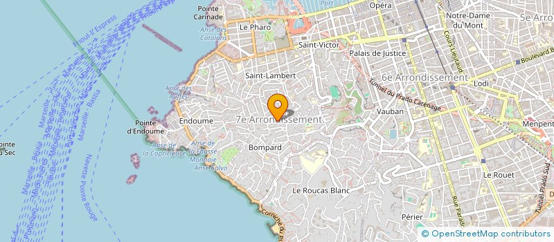 localisation de l'entreprise MADAME CLARA LATIL  MARSEILLE