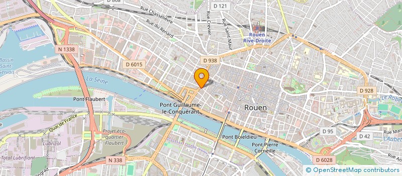 localisation de l'entreprise MADAME CLARA LATIRRE  ROUEN