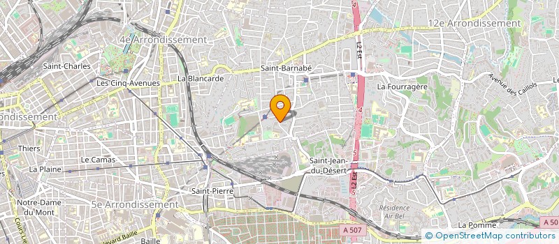 localisation de l'entreprise MADAME CLARA LAURENT à MARSEILLE