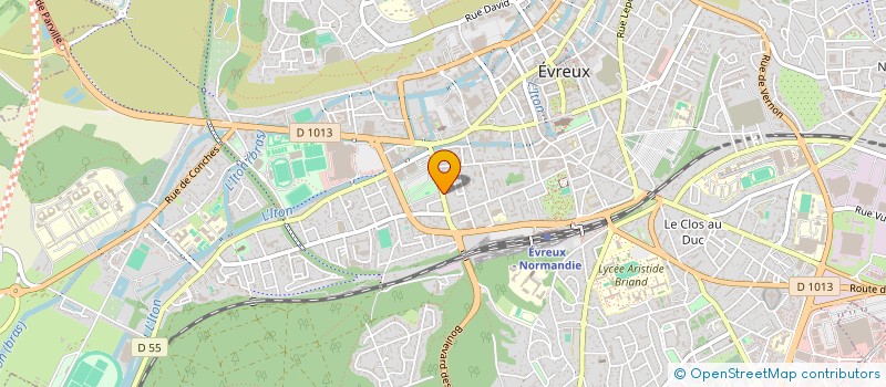 localisation de l'entreprise MADAME CLARA LE CLEI  EVREUX