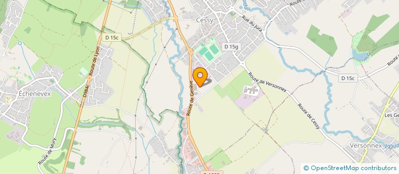 localisation de l'entreprise MADAME CLARA LE CORRE  CESSY