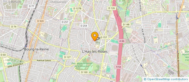 localisation de l'entreprise MADAME CLARA LEFEBVRE à L'HAY-LES-ROSES