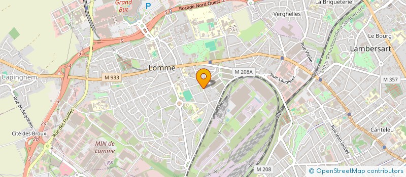 localisation de l'entreprise MADAME CLARA LEGROS à LILLE