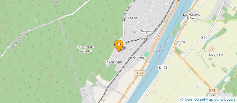 localisation de l'entreprise MADAME CLARA LEMARIE  BLOIS