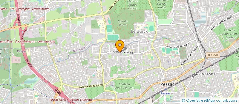 localisation de l'entreprise MADAME CLARA LIBES  PESSAC