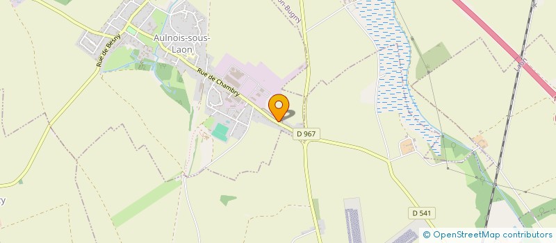 localisation de l'entreprise MADAME CLARA LOCHERON  AULNOIS-SOUS-LAON