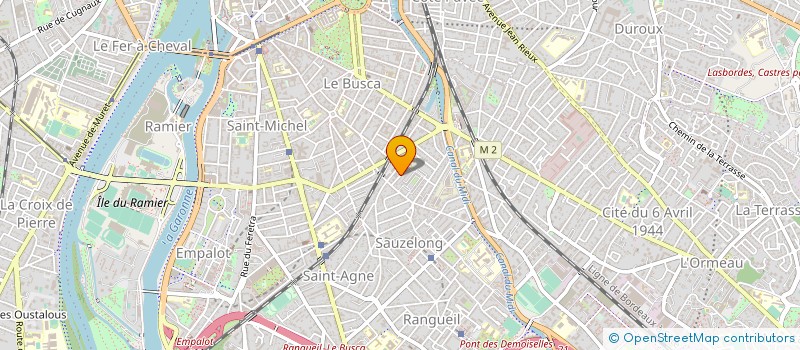 localisation de l'entreprise MADAME CLARA LOPEZ PANIAGUA à TOULOUSE