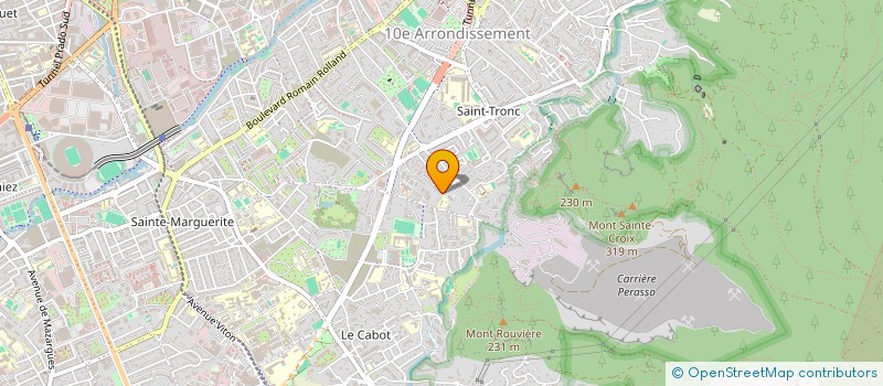 localisation de l'entreprise MADAME CLARA LUCHINI  MARSEILLE