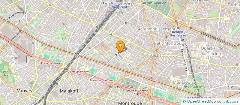 localisation de l'entreprise MADAME CLARA LUCILE HELENE JOLY  PARIS