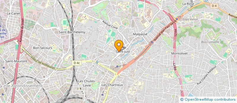 localisation de l'entreprise MADAME CLARA MACERI à MARSEILLE