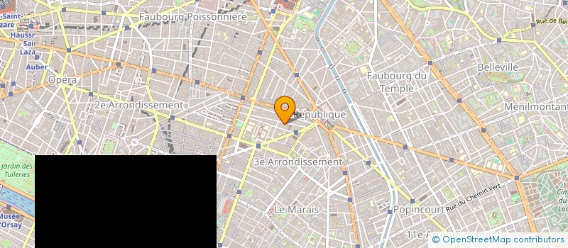 localisation de l'entreprise MADAME CLARA MAESTRACCI  PARIS