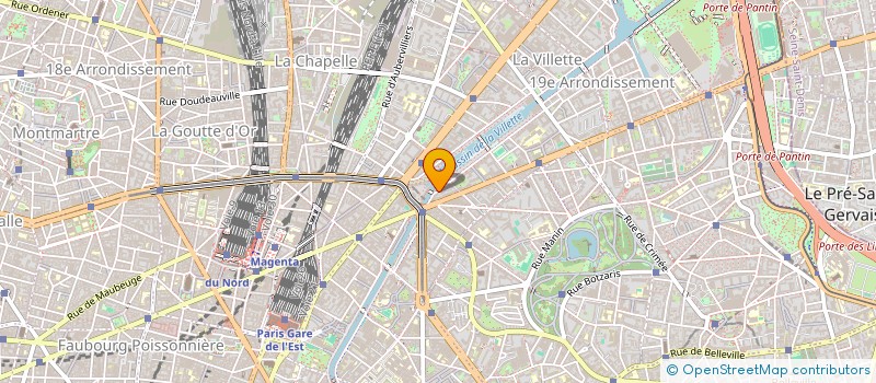 localisation de l'entreprise MADAME CLARA MAGISSON  PARIS