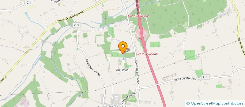 localisation de l'entreprise MADAME CLARA MAILLE  CASTELJALOUX