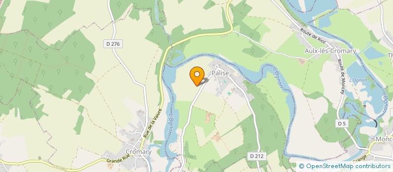 localisation de l'entreprise MADAME CLARA MANET  PALISE