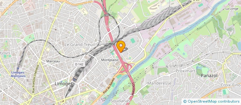 localisation de l'entreprise MADAME CLARA MARTIN  VILLEURBANNE