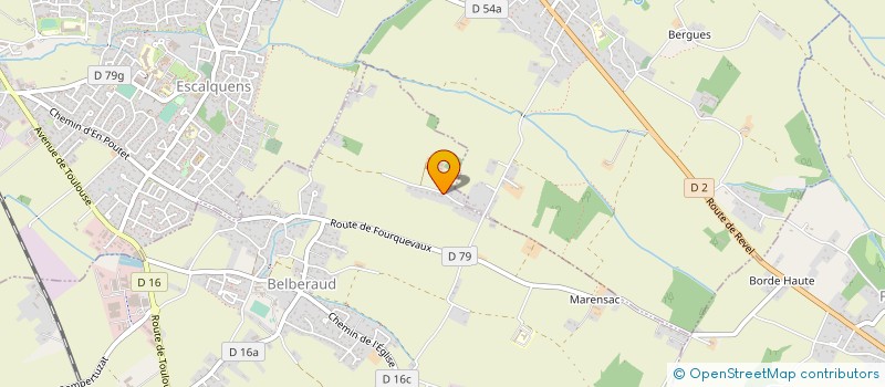 localisation de l'entreprise MADAME CLARA MARTINOT  BELBERAUD