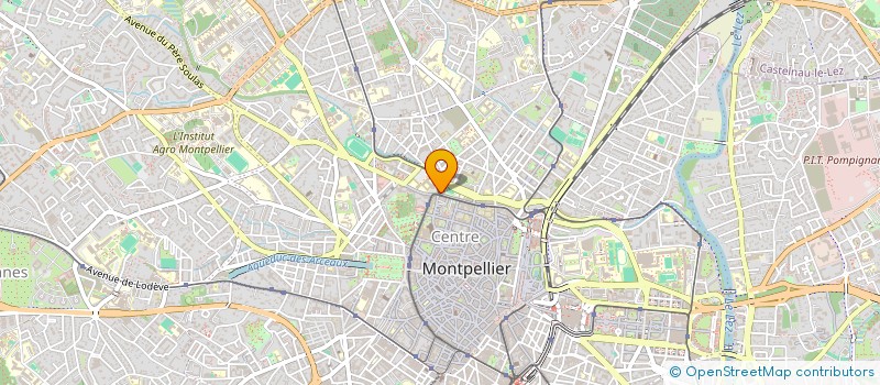 localisation de l'entreprise MADAME CLARA MARTY à MONTPELLIER
