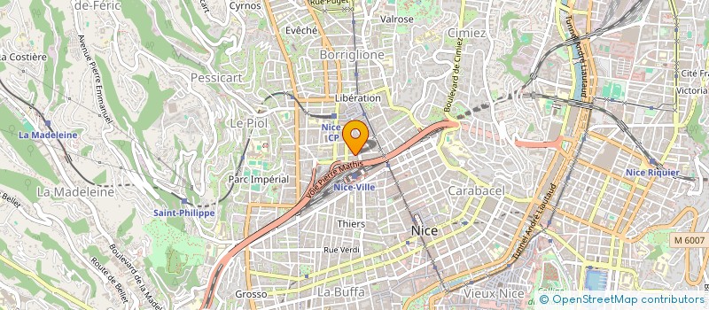 localisation de l'entreprise MADAME CLARA MATLOKOTSI à NICE