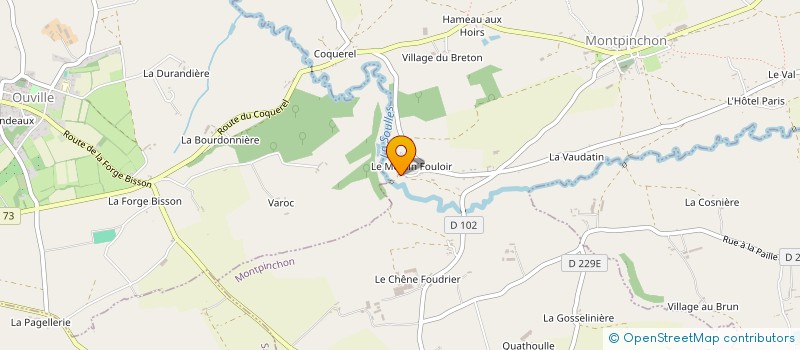 localisation de l'entreprise MADAME CLARA MAZZOLA  MONTPINCHON