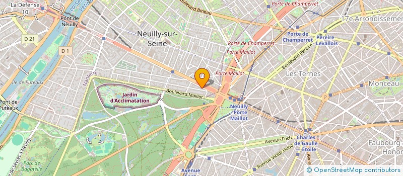 localisation de l'entreprise MADAME CLARA MEILLER à NEUILLY-SUR-SEINE