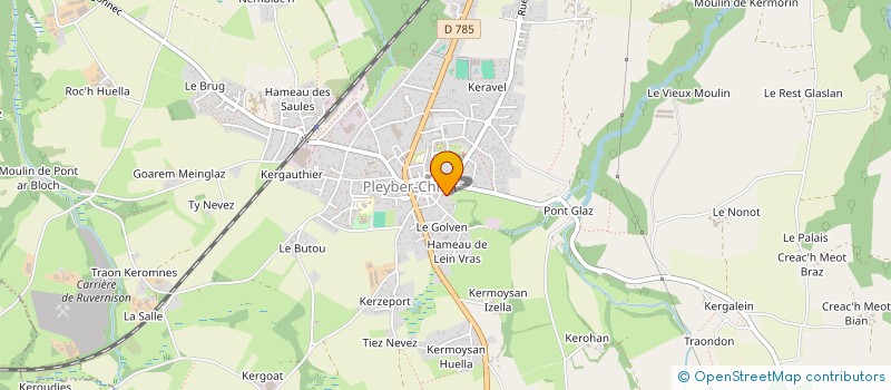 localisation de l'entreprise MADAME CLARA MEONI  LOC-EGUINER